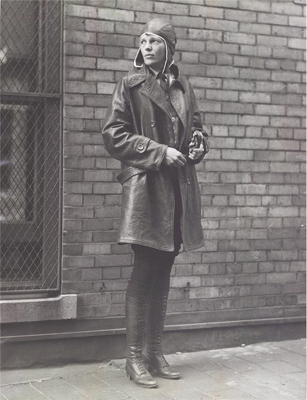 - Exceptional Amelia Earhardt Photograph