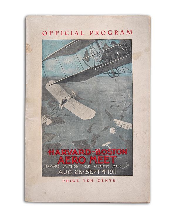 - 1911 Harvard-Boston Aero Meet Program