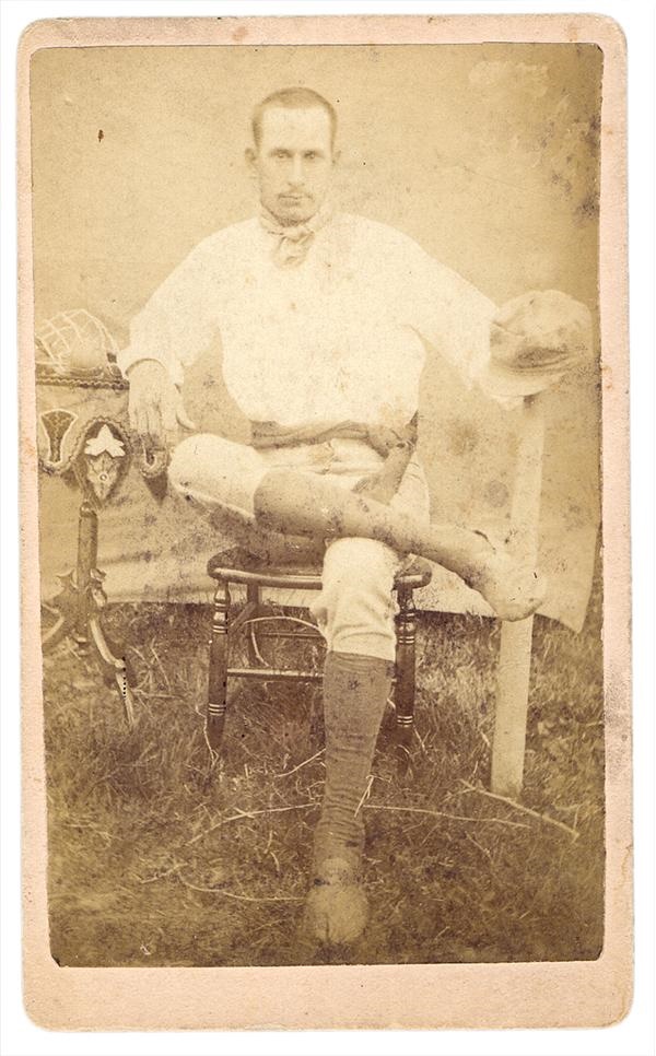 - Albert Mowney 1870s Baseball Carte de Visite