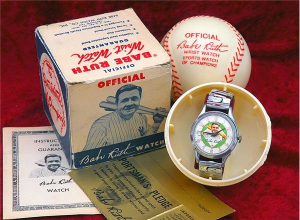 Babe Ruth - Babe Ruth Wristwatch in Original Box