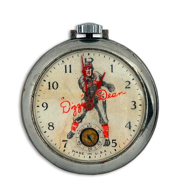 Ernie Davis - 1930s Dizzy Dean Pocket Watch