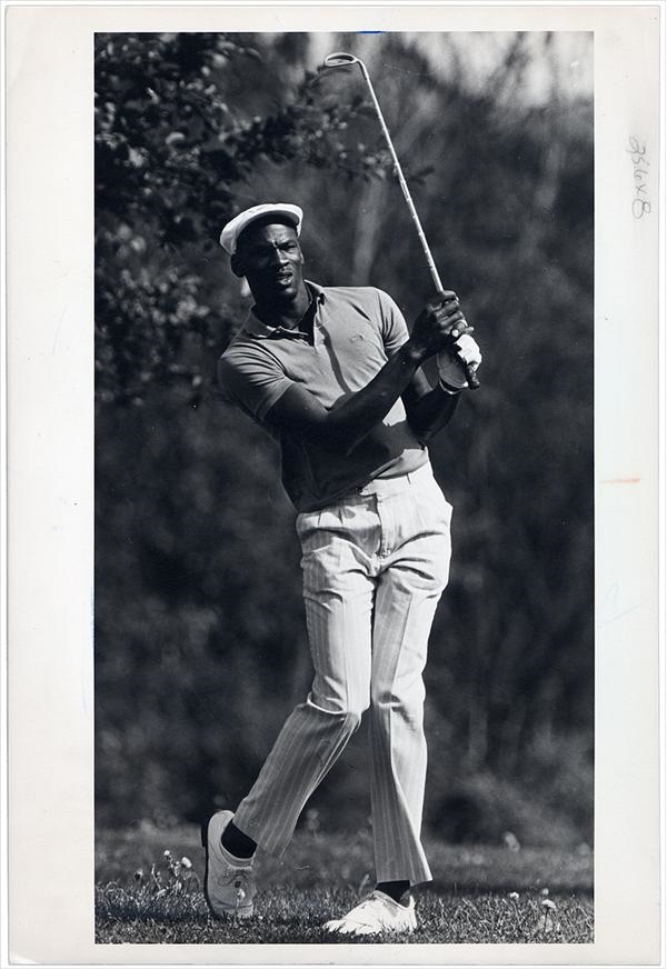 - Michael Jordan Golfing by Michael E. Keating (1986)