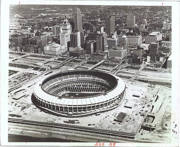 The Cincinnati Reds Photograph Collection - Big Red Machine Riverfront Stadium Oversized Photographs (92 photos)