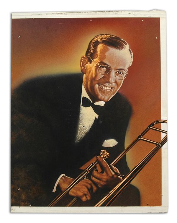 - 1940's Glenn Miller RCA Victor Original Art