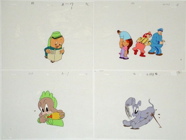 - Collection of Warner Brothers Cartoon Cels (165+)