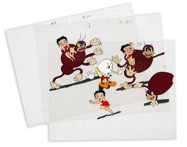 - Collection of Betty Boop Cartoon Cels (35)