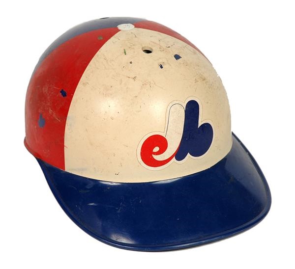 Willie Montanez - Montreal Expos 190-81 Flapless Batting Helmet