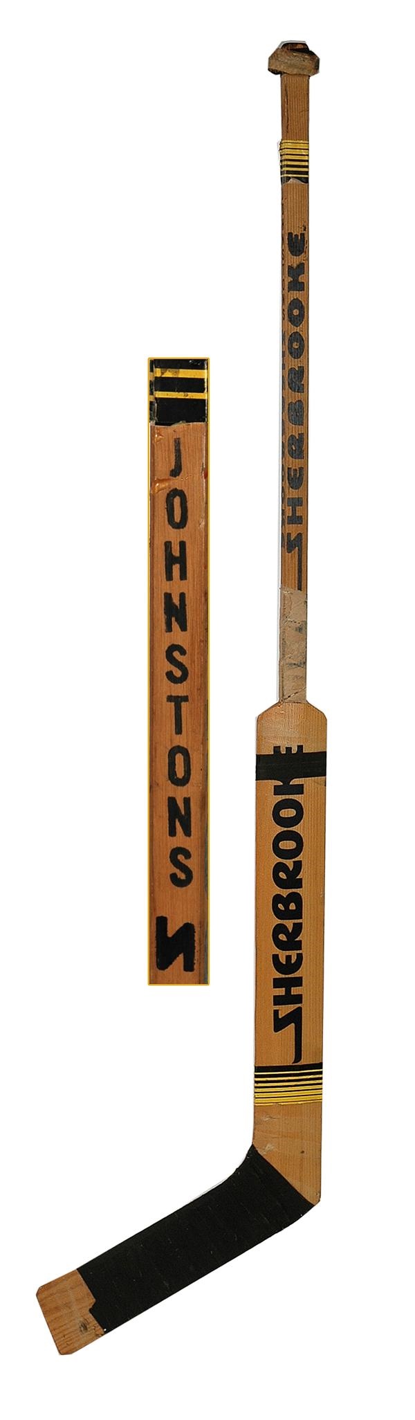 - Eddie Johnston Game Used Stick