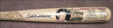 - Ted Williams Signed Bat (34")