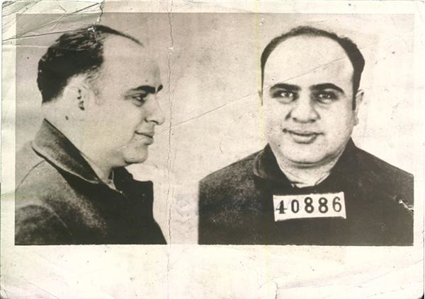 Al Capone Mug Shot