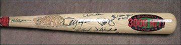 Bats - 3,000 Hit Club Signed Bat (34")