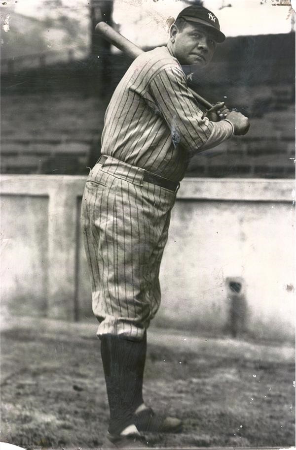 - 1920's Babe Ruth Batting