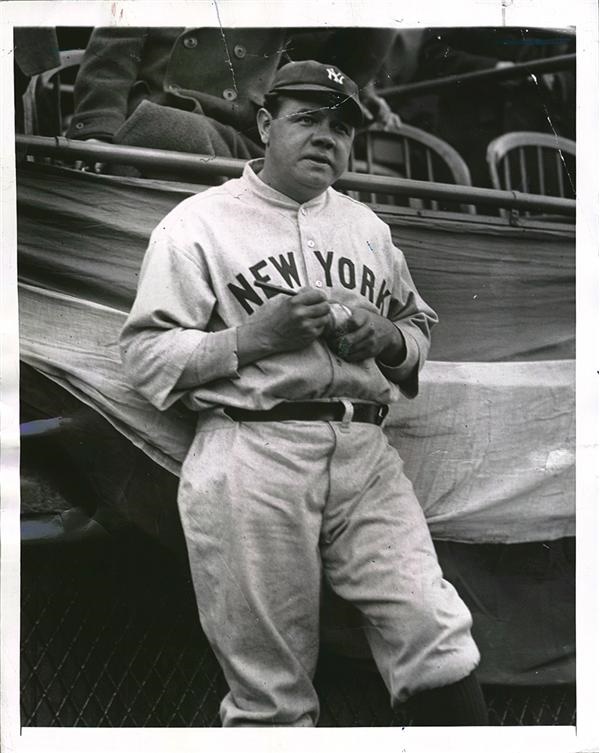 - Babe Ruth Autographs A Baseball