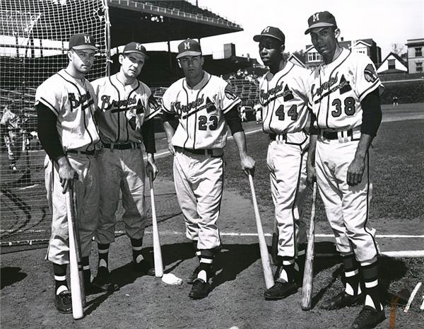 Baseball - 1958 Milwaukee Braves