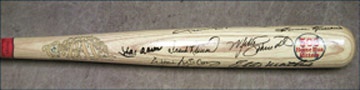 Hall of Fame - 500 Home Run Club Signed Bat (34")