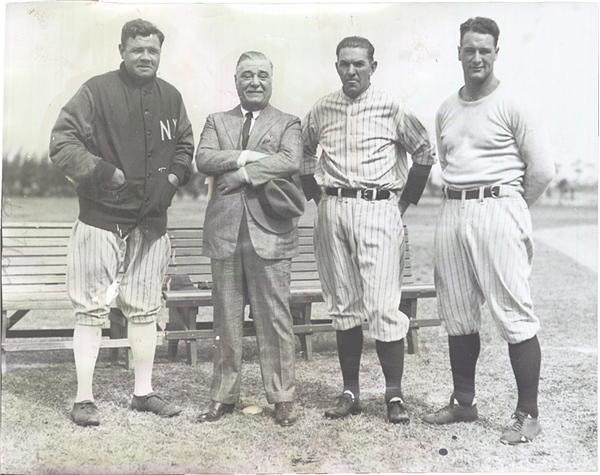 Babe Ruth and Lou Gehrig - The 1930 Yankees