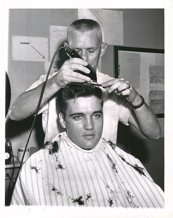 - Elvis Gets A Haircut (1958)
