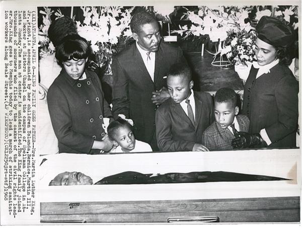 - Martin Luther King Funeral