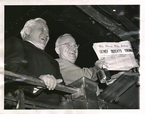Political - Dewey Defeats Truman (1948)