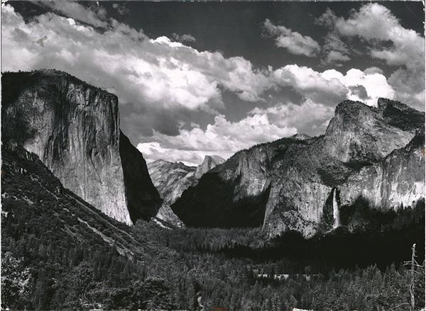 Ansel Adams - Yosemite Valley by Ansel Adams
