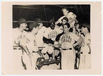 1940's Havana Cubans Black Face Photograph