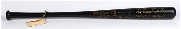 Ernie Davis - Mint 1959 Chicago White Sox American League Champions Black Bat