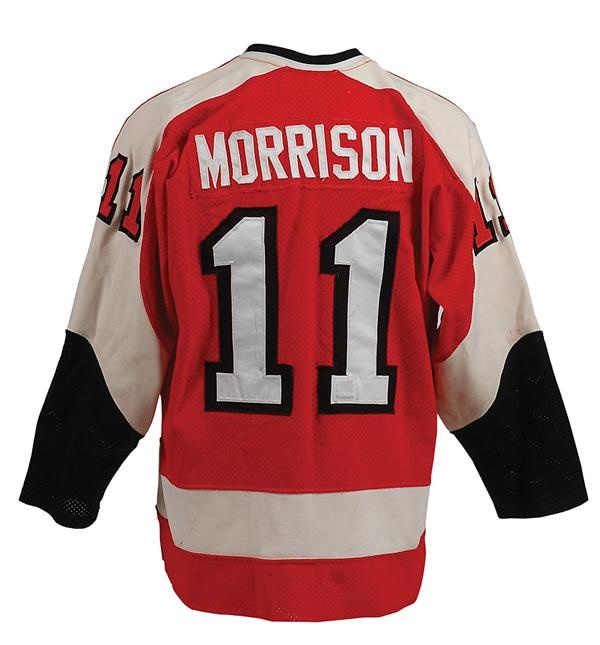 1977-79 Gary Morrison Philadelphia Flyers Game Worn Jersey
