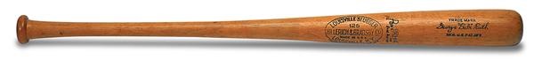 - 1932 Babe Ruth Game Used White Hickory Bat