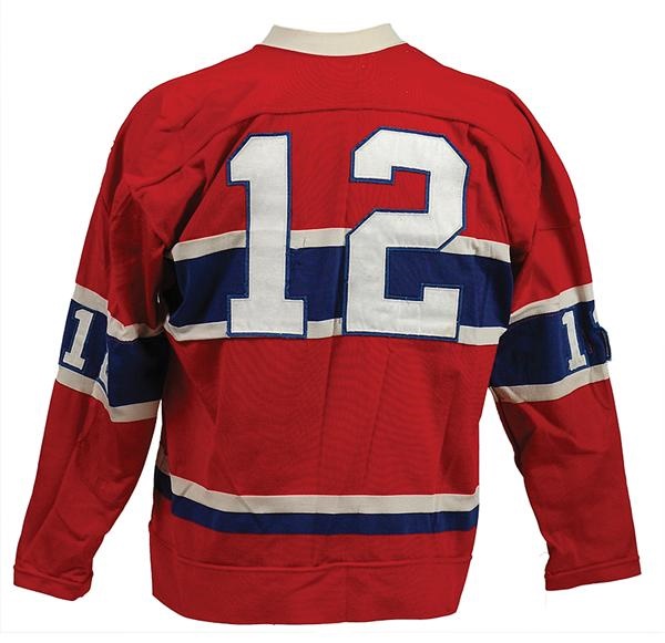 Circa 1972-73 Yvan Cournoyer Montreal Canadiens Game Worn Jersey