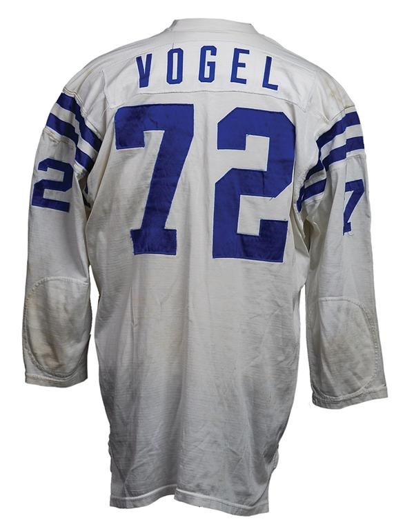 - 1970's Bob Vogel Baltimore Colts Game Used Jersey