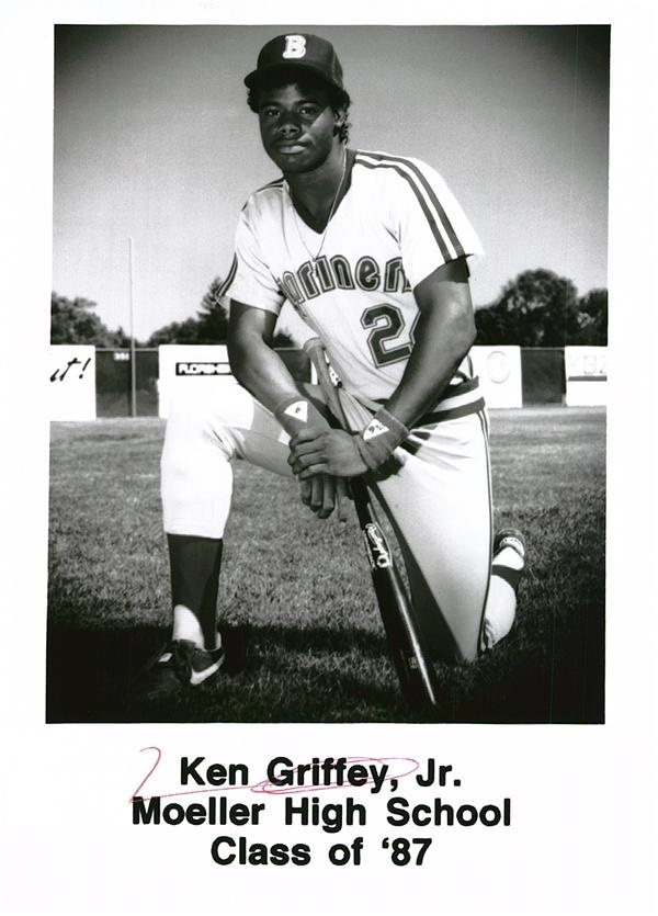 The Cincinnati Reds Photograph Collection - 1980s Ken Griffey Jr. Photo Collection (21)