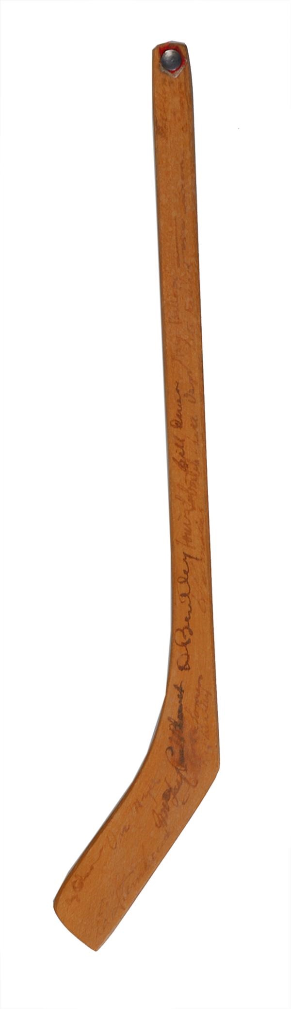 - 1940's Mini Stick Signed by Doug Bentley and Bill Durnan