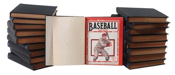 - 1920 to 1938 Bound Volumes of Baseball Magazine (18)