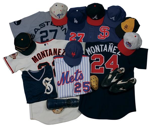 - Willie Montanez Game Used Equipment Collection (22)