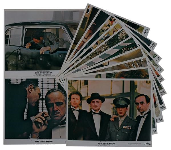 - Three Sets of 1972 “The Godfather” Mini Lobby Cards (12)