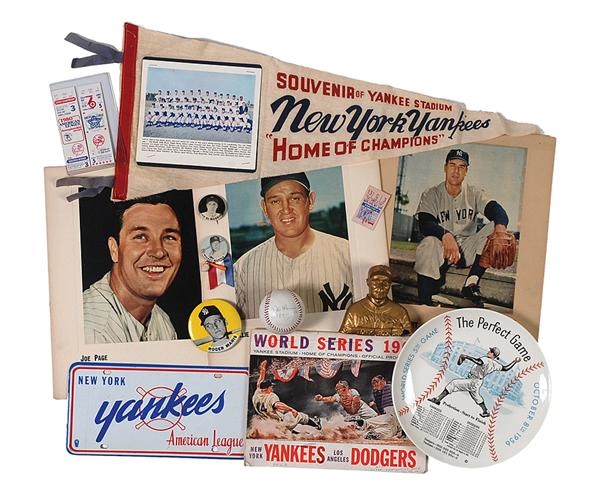NY Yankees, Giants & Mets - 1920s-60s New York Yankee Collection (17)