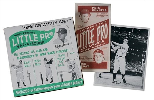 Mantle and Maris - Little Pro Bat-A-Round with Roger Maris