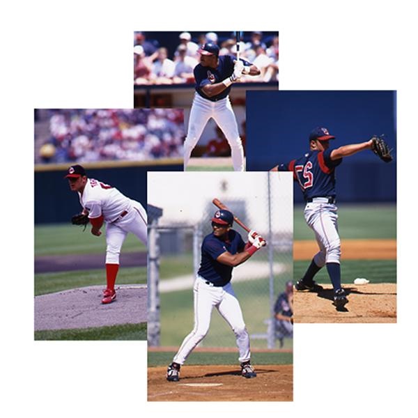 Baseball - 1994-2000 Cleveland Indians Photographic Slides (Approximately 3,000)