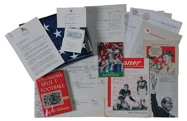 - Bud Wilkinson Ephemera and Memorabilia Collection