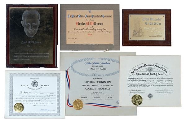 Bud Wilkinson - Bud Wilkinson Award Collection (8)