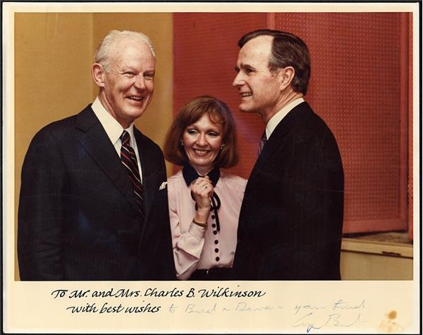 Bud Wilkinson - Signed Presidential Photo Collection (4)