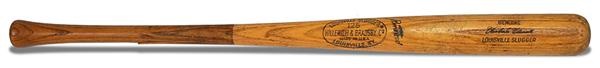 Clemente and Pittsburgh Pirates - 1971 Roberto Clemente Signed  World Series Game Used Bat  (GU 9.5)