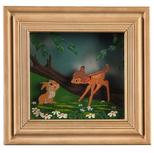- Walt Disney Bambi and Thumper Multiplane Painting