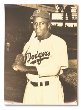 - Exceptional 1949 Jackie Robinson Photograph