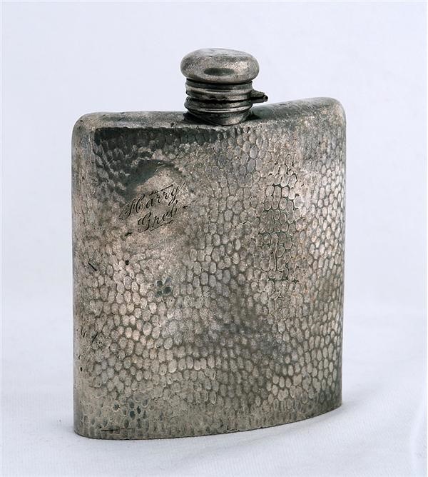 - Harry Greb's Personal Whiskey Flask