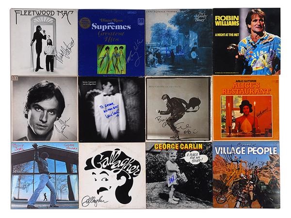 - Signed Record Album Collection (70+)