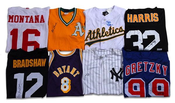 - Signed All Sport Jersey Lot of 24