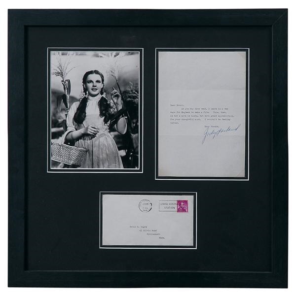 - Judy Garland Signed Letter