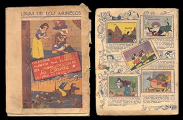 - 1930's Famous Cartoon Characters Chocolate Card Album