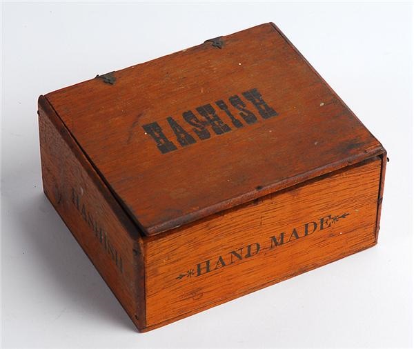 - Early 1900s “Hashish” Cigar Box